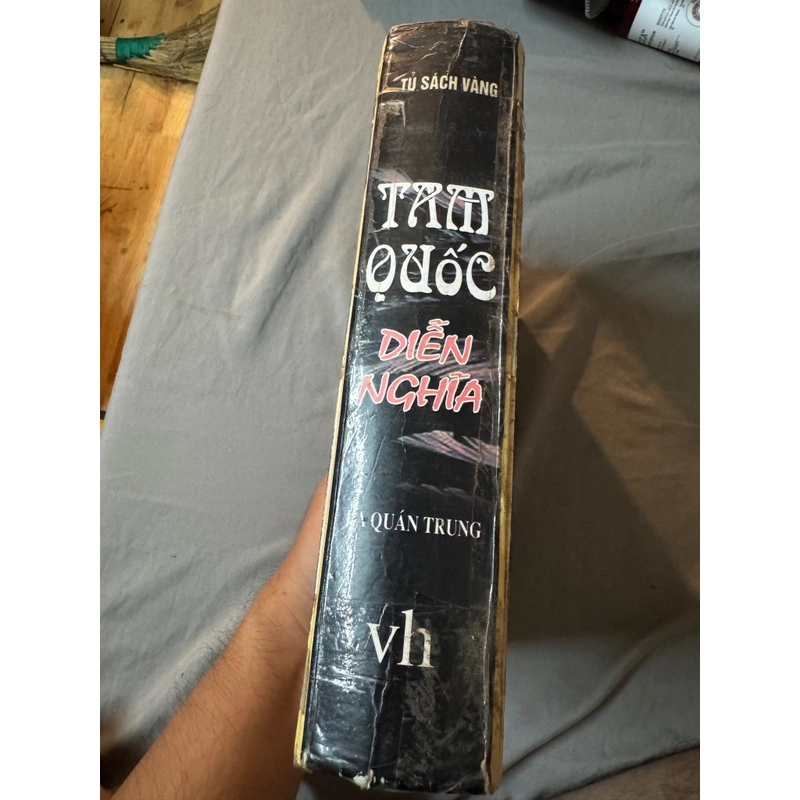Tam quốc diễn nghĩa bìa cứng, sách cũ, đọc tốt 496137