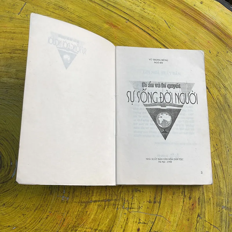 BÍ ẨN &BÍ QUYẾT SỰ SỐNG ĐỜI NGƯỜI- VŨ TRỌNG HÙNG- NGÔ HY 673718
