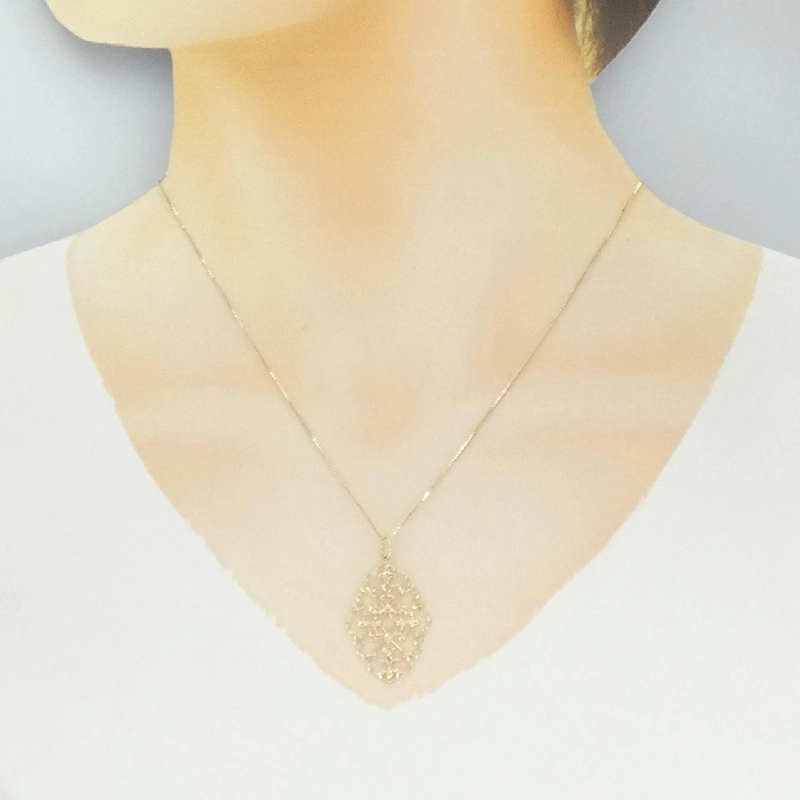 Agat K10YG Necklace - Hàng hiệu Authentic 843833