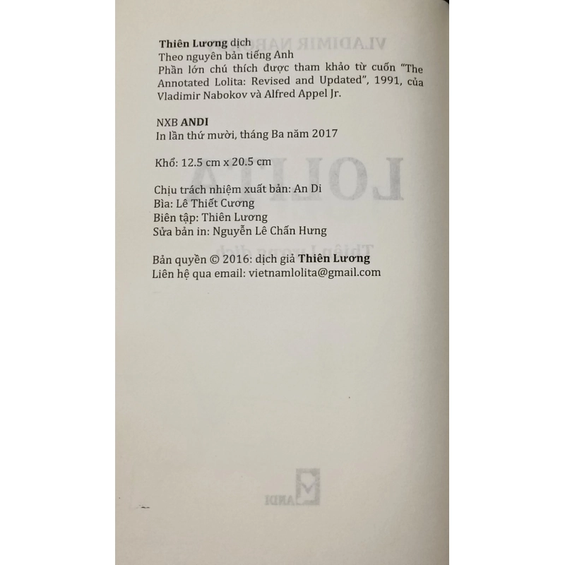 Lolita (Thiên Lương dịch) 553085