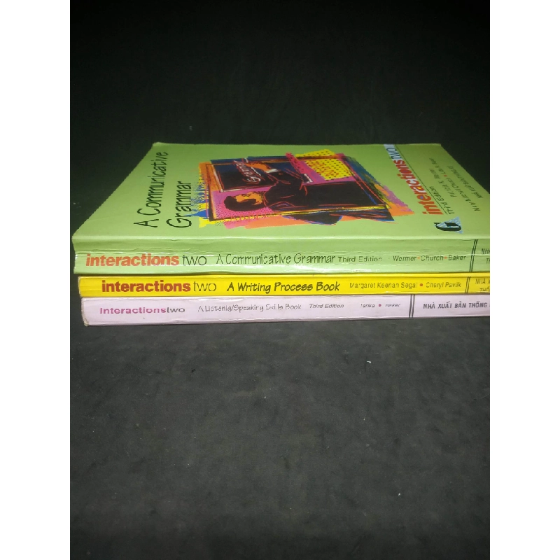 Bộ 3 cuốn Interactions two mới 70% HCM0303 344067
