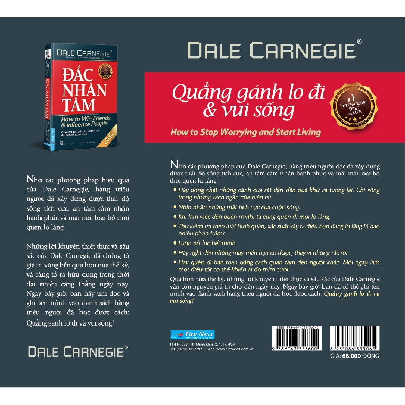 Quẳng Gánh Lo Đi Và Vui Sống (Khổ Nhỏ) - Dale Carnegie 27962