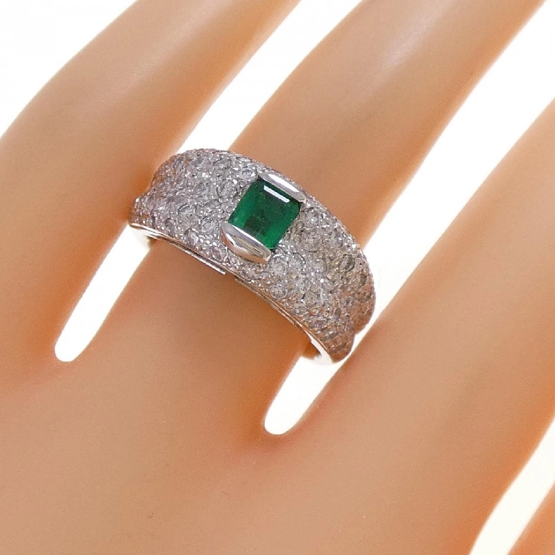 Nhẫn Emerald PT900 0.35CT - Hàng hiệu Chính hãng 849175