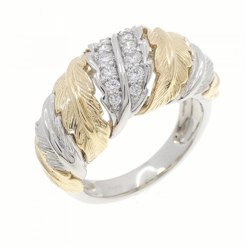 Nhẫn kim cương PT950/K18YG 0.20CT 670211