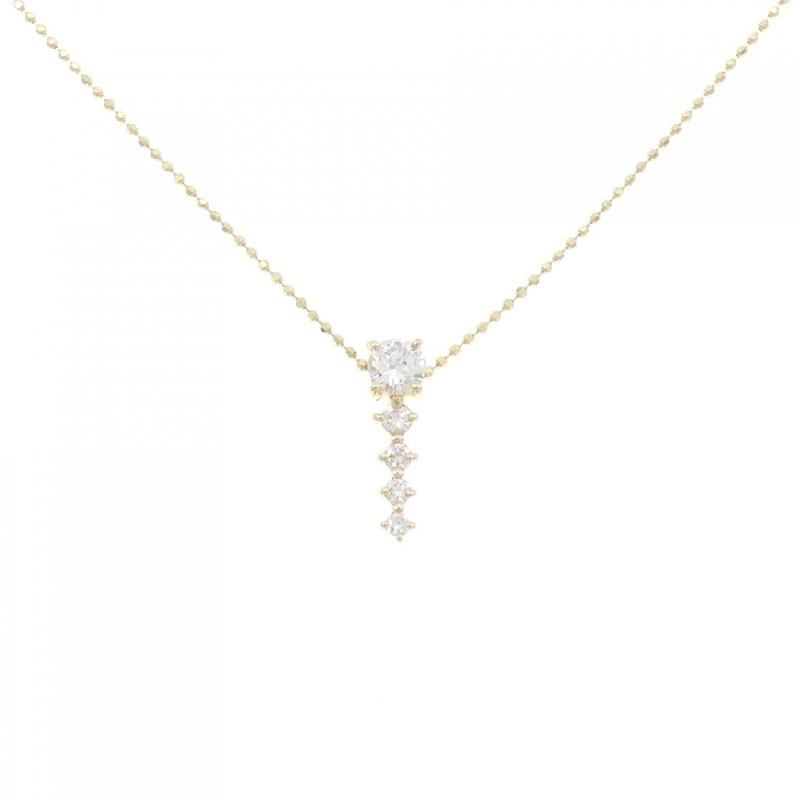 K18YG Dây chuyền kim cương 0.319CT - Hàng hiệu Authentic 860374