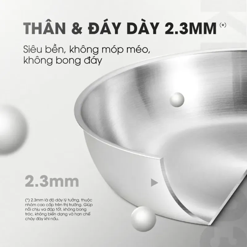 Chảo Rán Chuyên Nghiệp: KALITE KFP2603 – Inox 304 An Toàn, Đáy Từ Hiệu Suất Cao! 732543