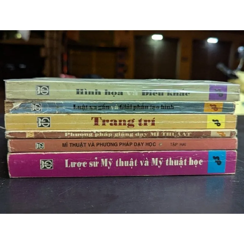 Sách mĩ thuật combo 6 quyển - Bộ giáo dục 590972