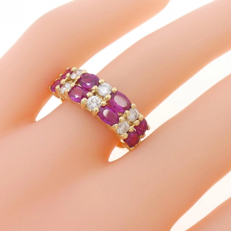 Nhẫn Ruby K18YG 2.23CT - Hàng hiệu Chính hãng 847421
