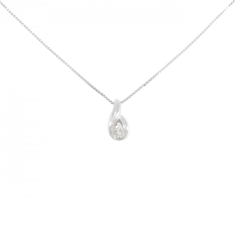 K18WG Dây chuyền kim cương 0.07CT - Hàng hiệu Chính hãng 861702