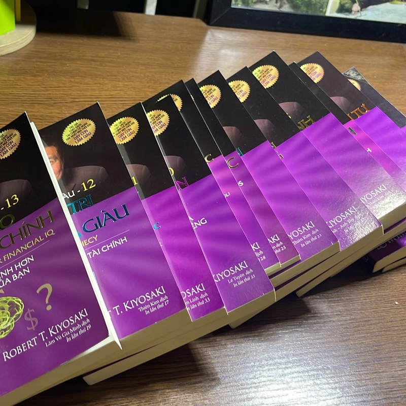 Trọn bộ 13 tập Dạy con làm giàu Robert T. Kiyosaki 509055