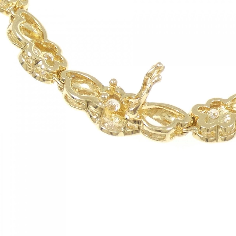 K18YG Hoa Hồng Kim Cương Dây Chuyền 2.45CT - Hàng hiệu Chính Hãng 858527