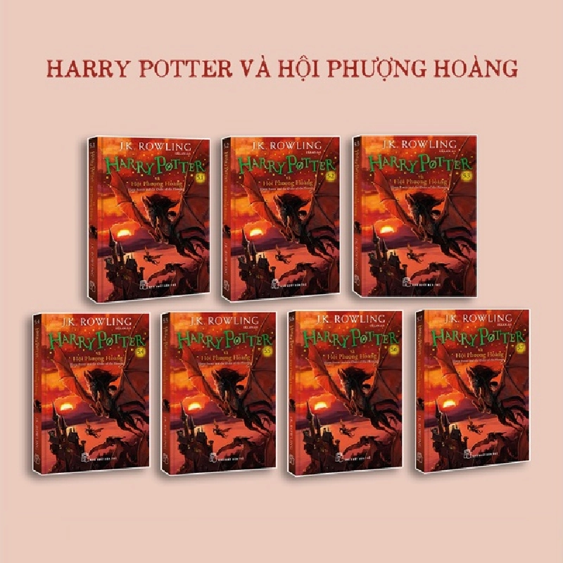 Harry Potter - Tập 5 - Khổ Nhỏ (Bộ 7 Cuốn) - J. K. Rowling (Mới 100%) Huyền bí, giả tưởng, kinh dị, NXB Trẻ - SÁCH ĐẠI HỌC 482726