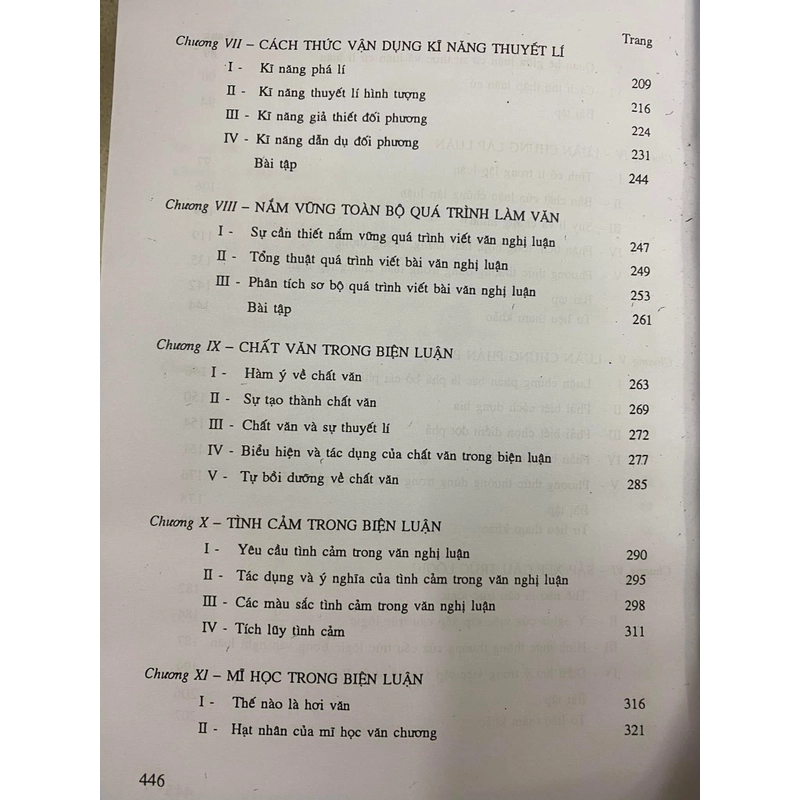 KĨ NĂNG LÀM VĂN NGHỊ LUẬN PHỔ THÔNG  508222