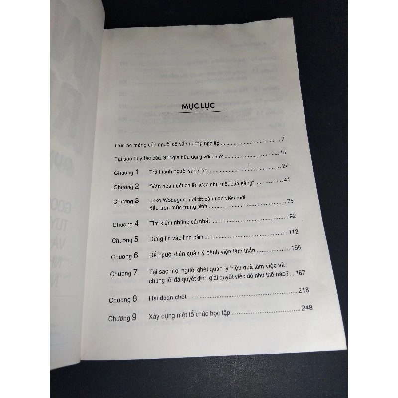 Quy tắc của Google mới 70% ố ẩm 2017 Laszlo Bock HCM2103 QUẢN TRỊ 923011