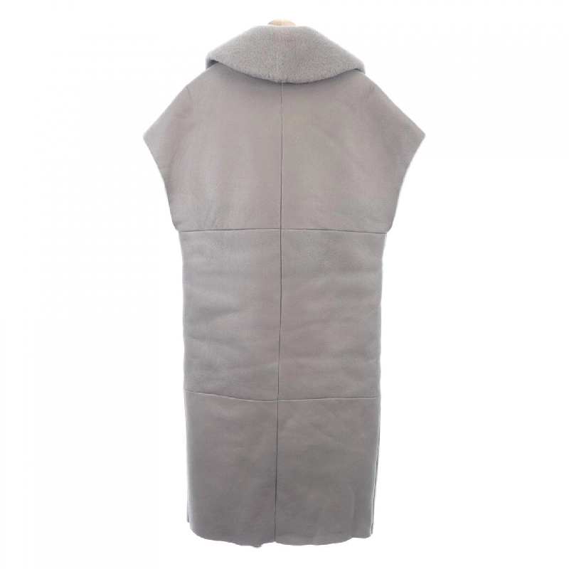 【Mã giảm giá】Blancha BLANCHA Áo vest dài 642049