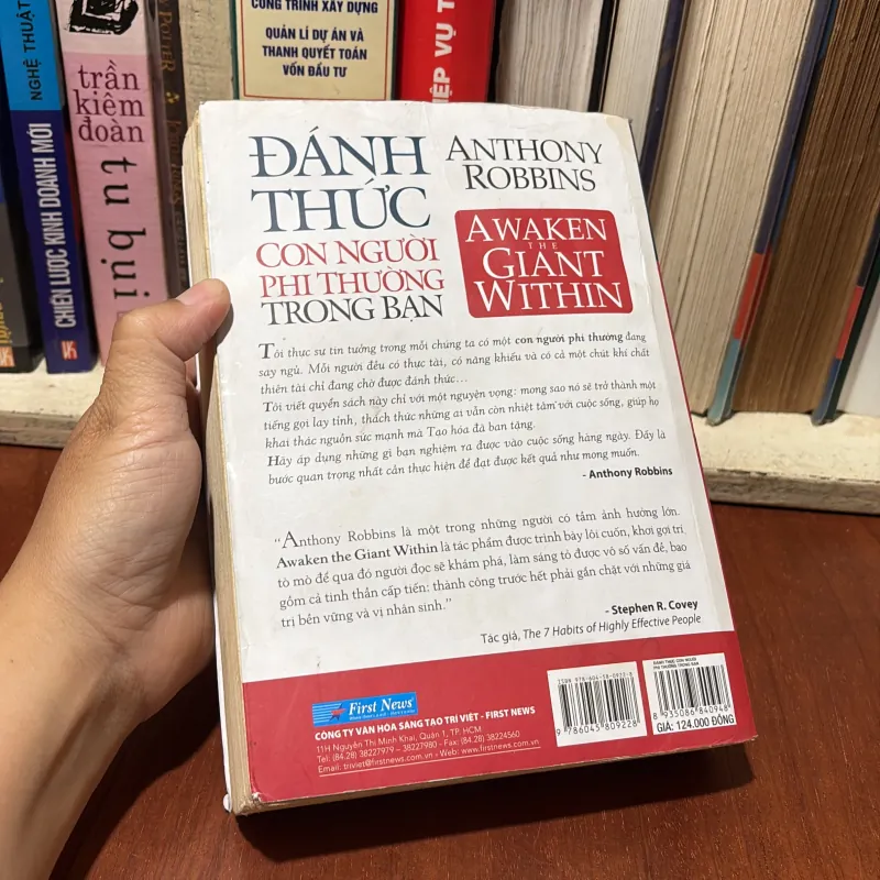 II Sách Kỹ Năng: Đánh Thức Con Người Phi Thường Trong Bạn - ANTHONY ROBBINS - 2018 756792