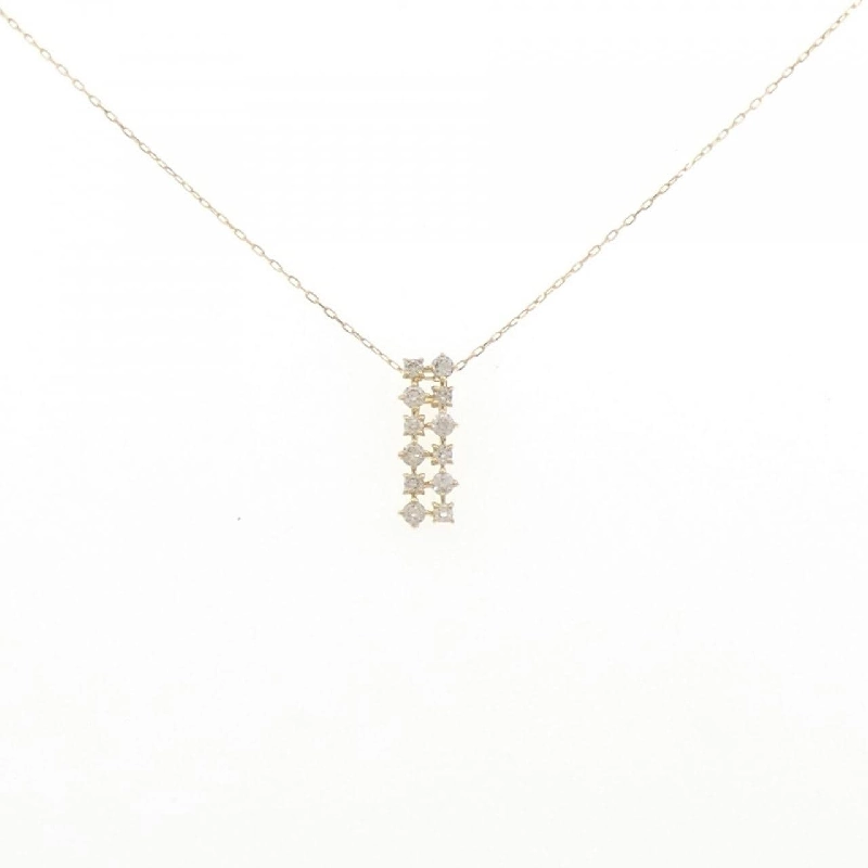 Dây chuyền kim cương K18YG 0.20CT - Hàng hiệu Chính hãng 856942