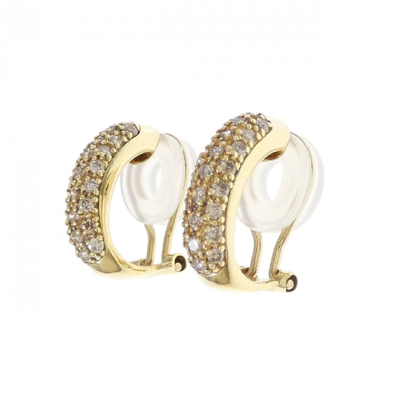 K18YG Bông tai kim cương 0.50CT - Hàng hiệu Chính hãng 872343