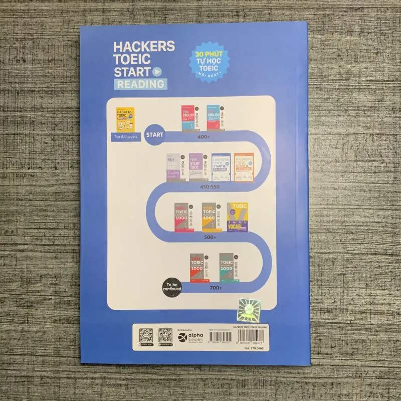 Combo 2 cuốn HACKERS TOEIC - Reading & Listening - David Cho 777354