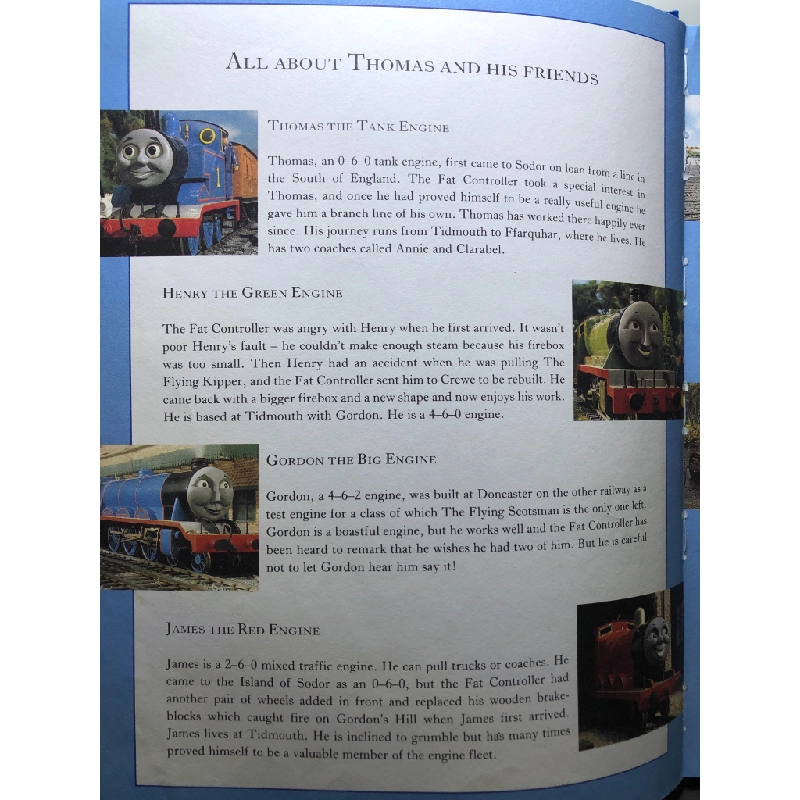 Thomas the Tank Engine Story Book BÌA CỨNG mới 85% bẩn nhẹ DEAN HPB2707 NGOẠI VĂN 458549