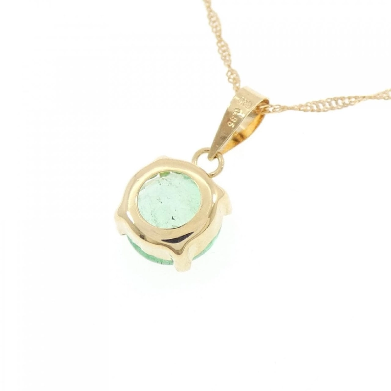 Dây chuyền ngọc lục bảo K18YG 0.85CT - Hàng hiệu Chính hãng 856368