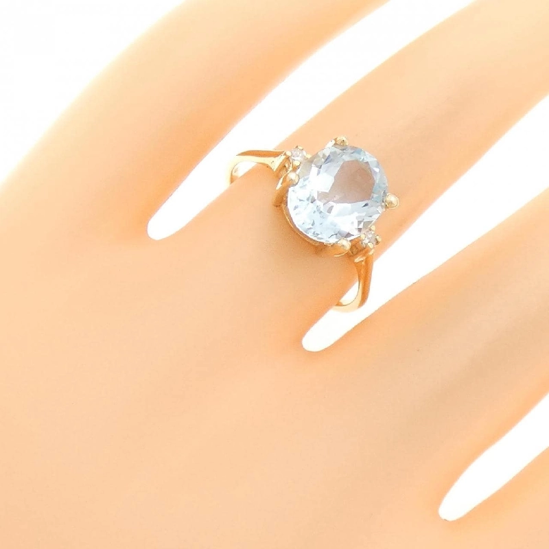 Nhẫn Aquamarine K18YG 667867