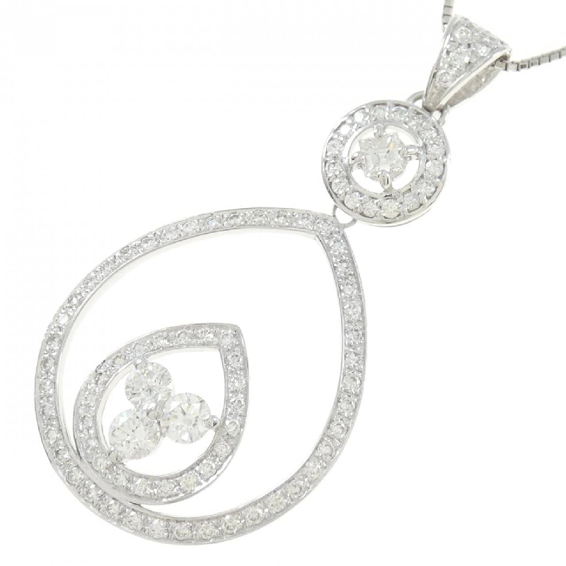 K18WG Dây chuyền kim cương 2.841CT - Hàng hiệu Chính hãng 847657