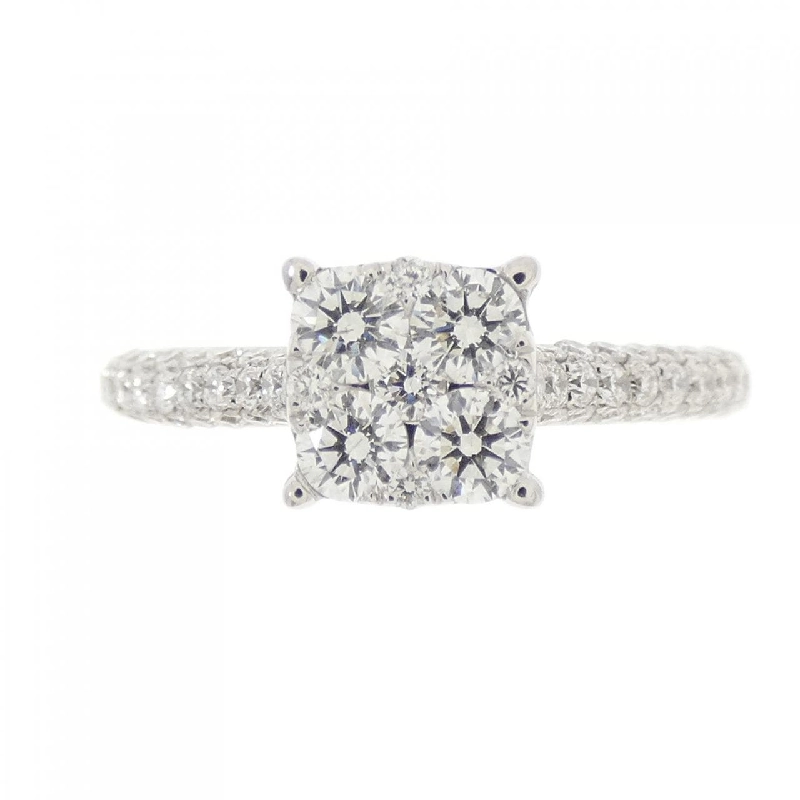 Nhẫn kim cương 18KWG 0.89CT 671579