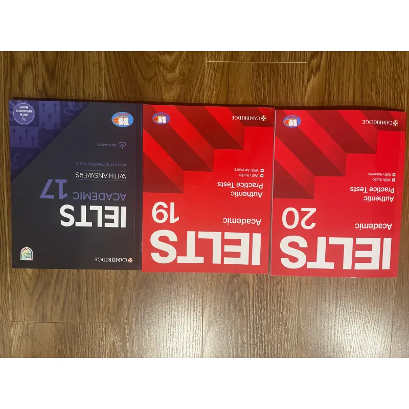 Sách IELTS Academic 17, 19, 20 with Answers, Practice Tests, Cambridge 1026507
