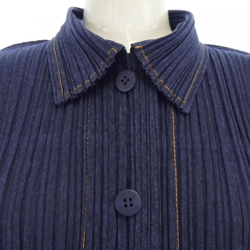 【Mã giảm giá】Áo khoác PLEATS PLEASE 637003