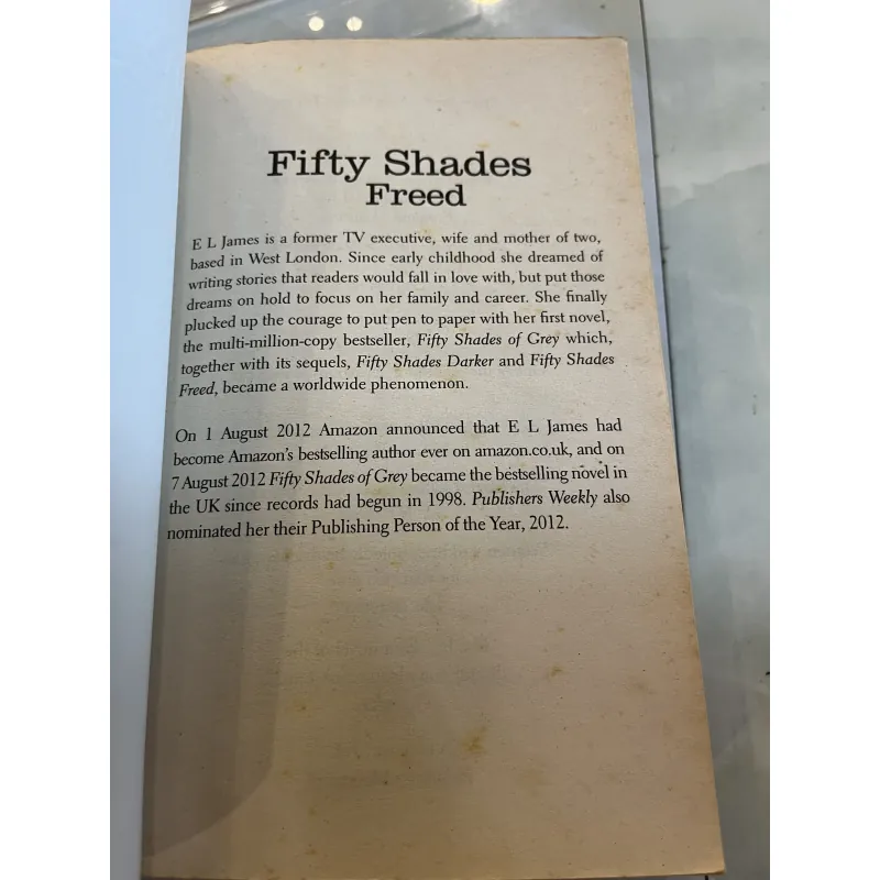 FIFTY SHADES FREED - EL JAMES 937781
