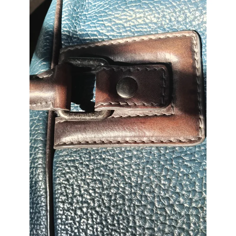 Cặp xách Dolce & Gabbana Da Xanh đậm 1019804