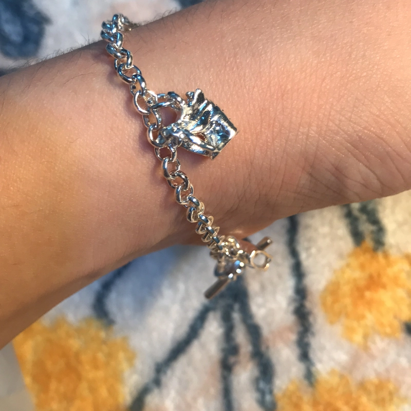 Vòng tay bạc charm ngựa 547351