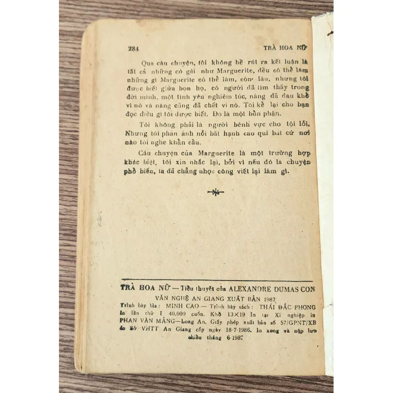 Tiểu thuyết TRÀ HOA NỮ (Nhà văn Alexandre Dumas con) 798877