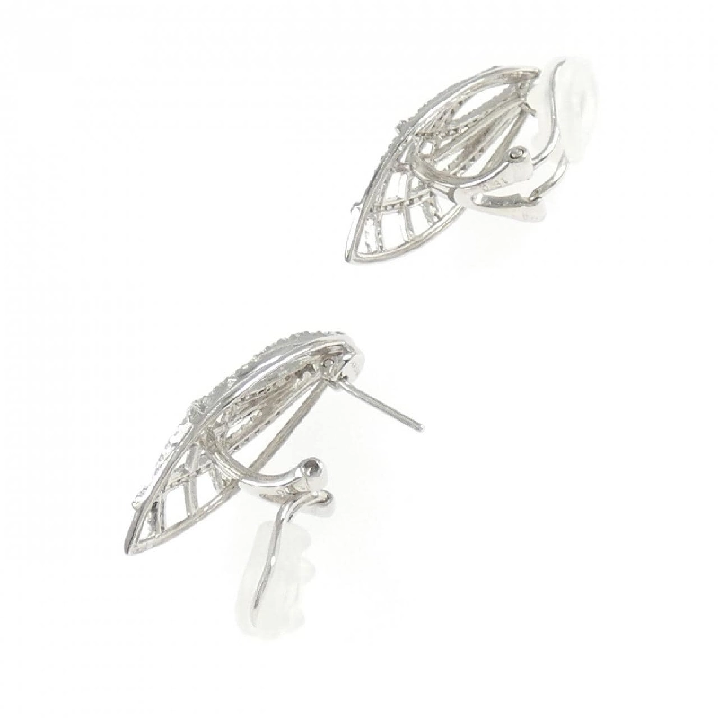 K18WG Bông tai/Khuyên tai Kim cương 0.62CT - Hàng hiệu Chính hãng 876029