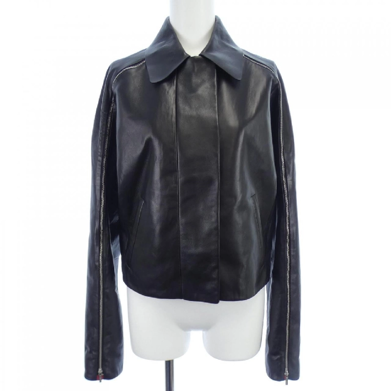 【Mã giảm giá】Salvatore Ferragamo Áo khoác da 635689