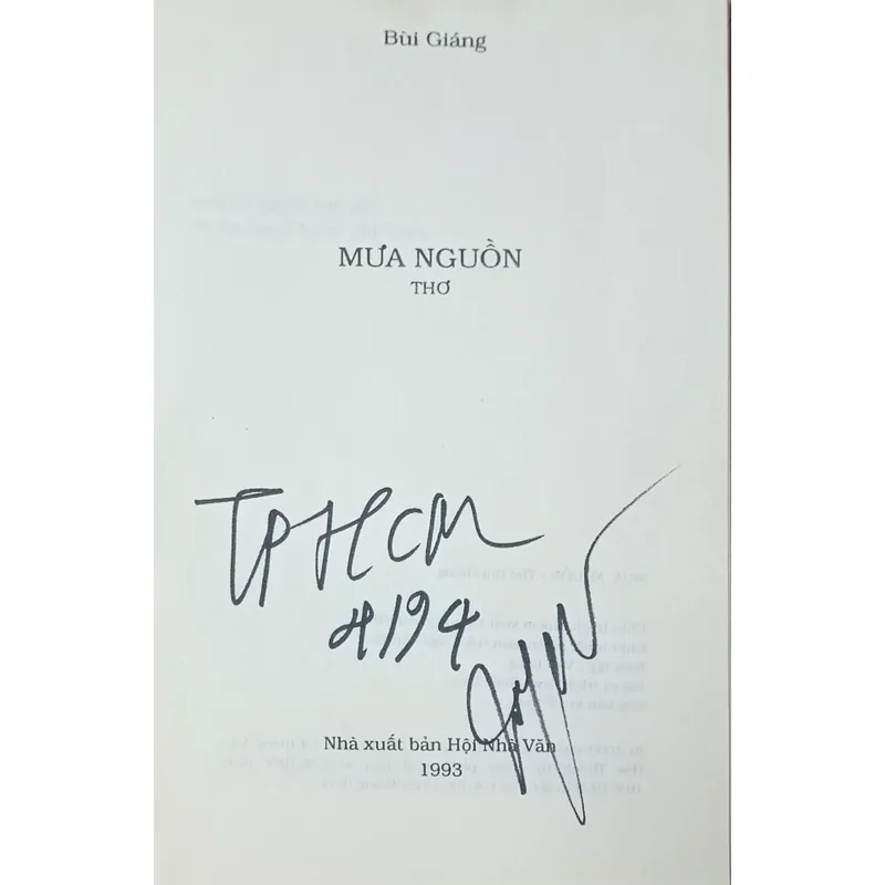 Mưa nguồn (Bùi Giáng) 609806