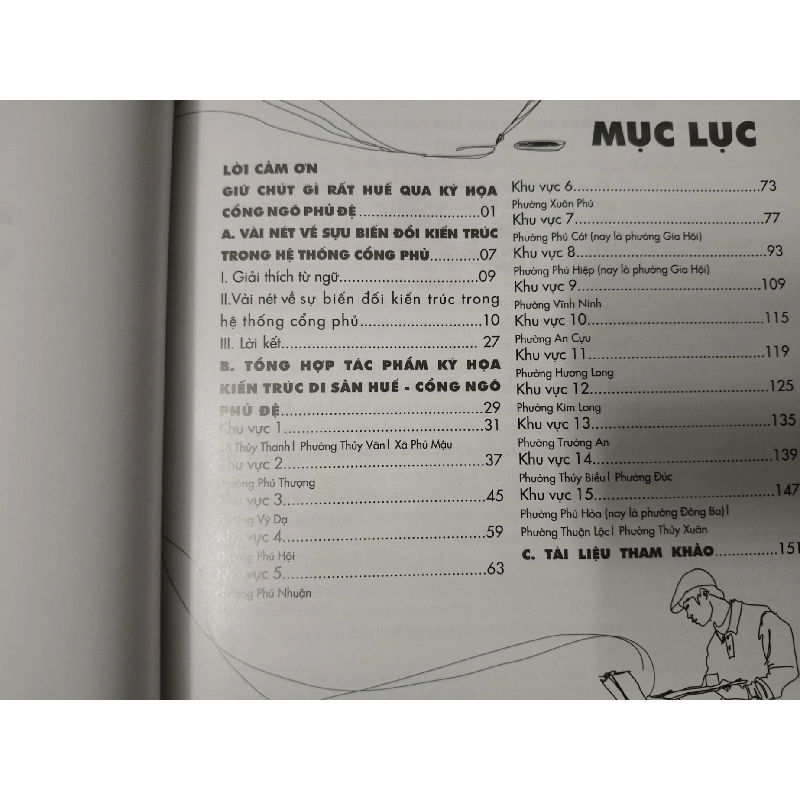 Ký họa kiến trúc di sản Huế cổng ngõ phủ đệ - 2022 - 152 trang LỊCH SỬ - CHÍNH TRỊ - TRIẾT HỌC ANTQ2012-144 921799