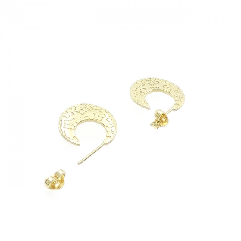 Bông tai hoa 750YG - Hàng hiệu Authentic 872923