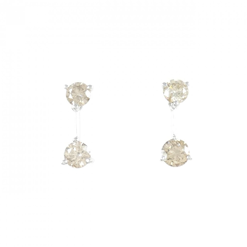 K18WG Bông tai kim cương 1.00CT - Hàng hiệu Chính hãng 871763