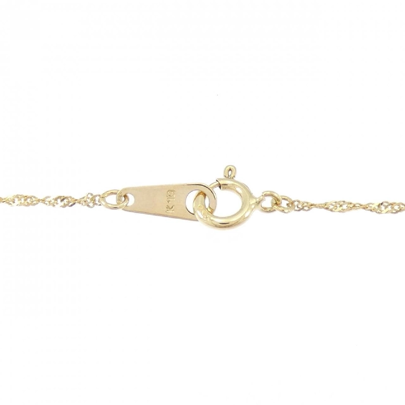 K18YG Dây chuyền đá mặt trăng - Hàng hiệu Authentic 857846