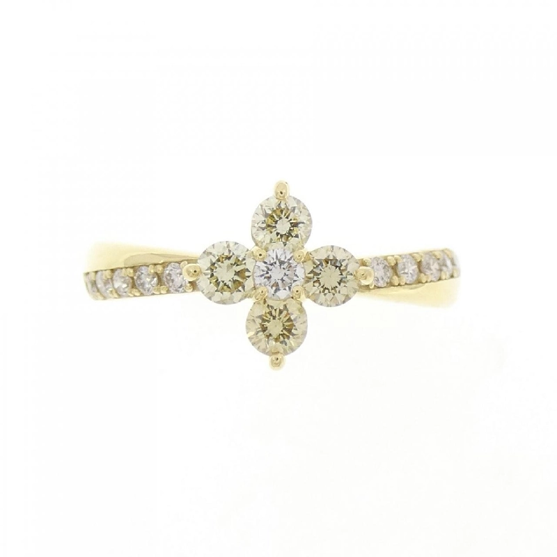 【Sản phẩm mới】Nhẫn kim cương K18YG 0.50CT 672432