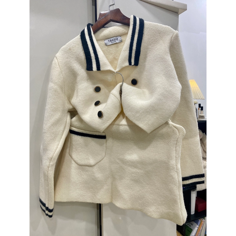Set áo len croptop + Cv 548864