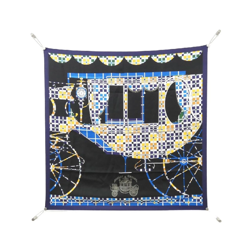 Khăn lụa BALADE ECOSSAISE của Hermès - Hàng hiệu Chính hãng 807293