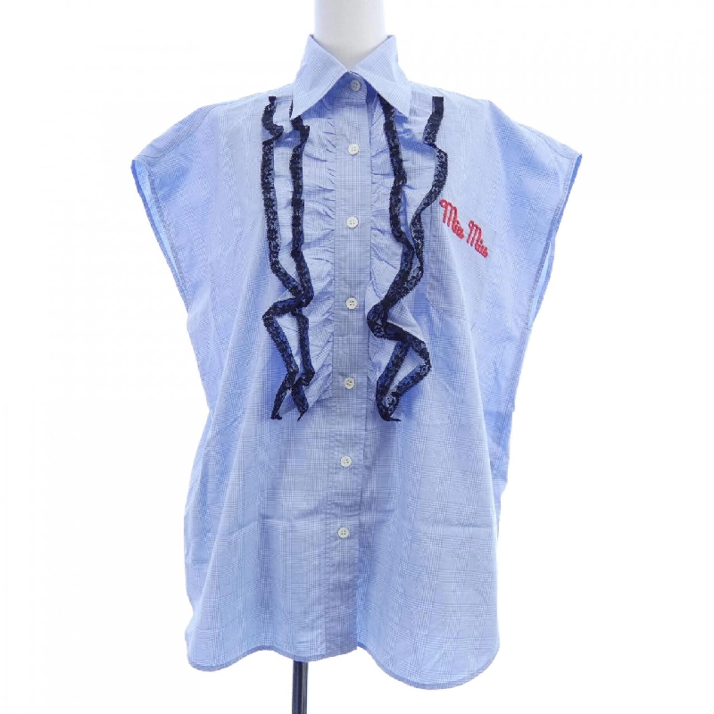 ミュウミュウ MIU MIU MK1531 1YJD S／S áo sơ mi - Hàng hiệu Authentic 634435