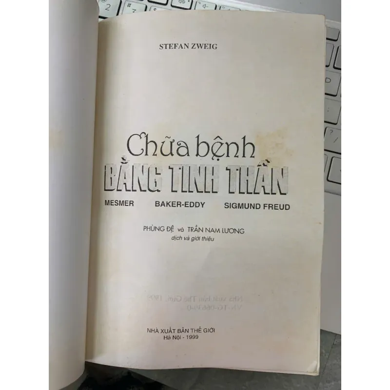 CHỮA BỆNH BẰNG TINH THẦN - STÉFAN ZWEIG 709322