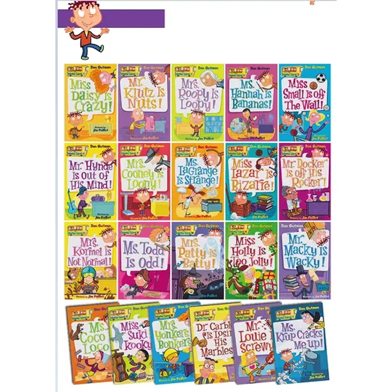 My weird school Level 1 (Sách nhập) - 21-book box set + File Mp3 745166