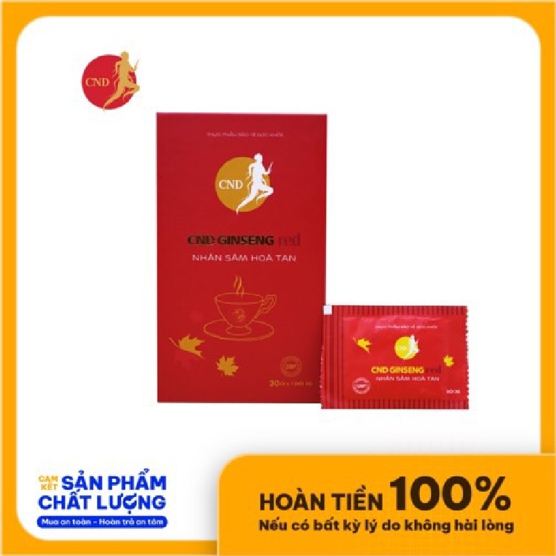 Bột nhân sâm hoà tan hộp 30 gói 26037