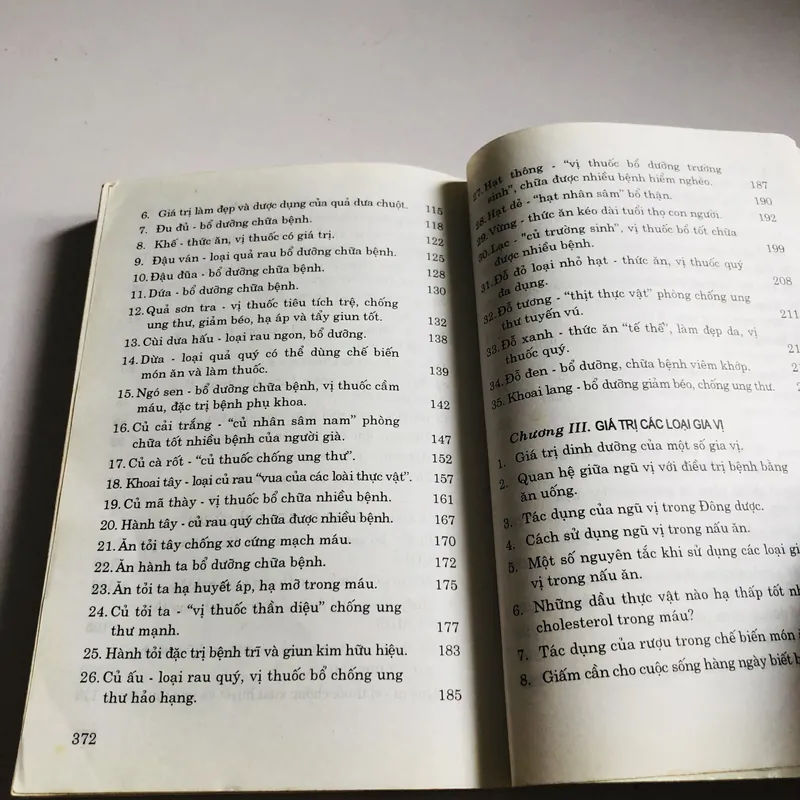 TÁC DỤNG CHỮA BỆNH KỲ DIỆU CỦA CÁC LOẠI RAU QUẢ VÀ GIA VỊ 693692