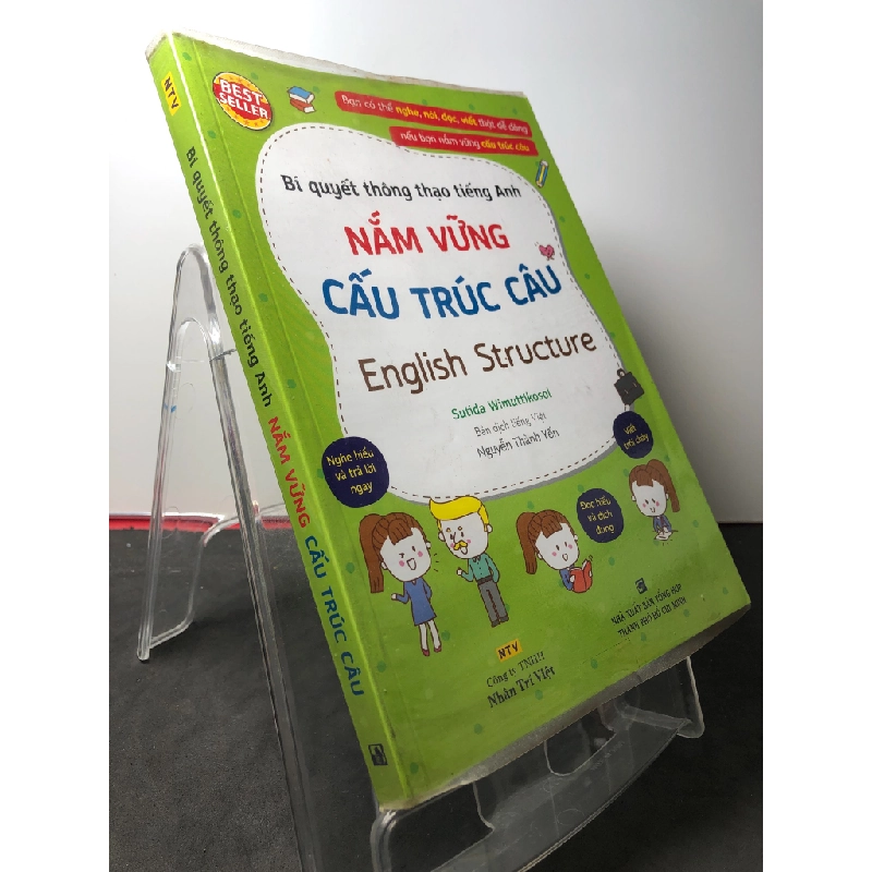 Bí quyết thông thạo tiếng anh nắm vững cấu trúc câu 2019 mới 90% bẩn nhẹ Sutida Wimuttikosol HPB2808 HỌC NGOẠI NGỮ 251423